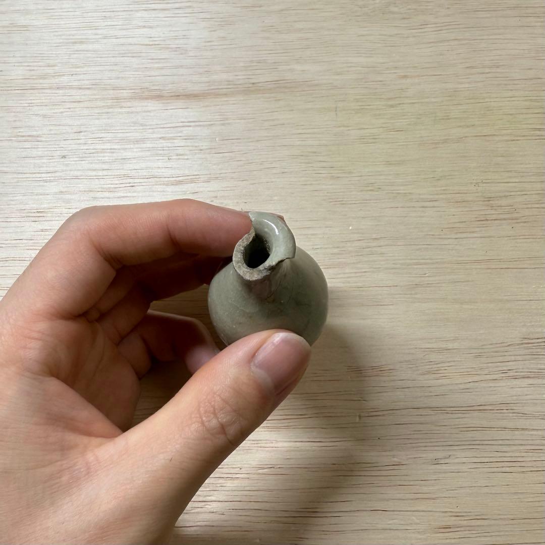 古美濃 古瀬戸 盃 小徳利 涙壺 灰釉 江戸時代 御深井 太白 古常滑 古美術