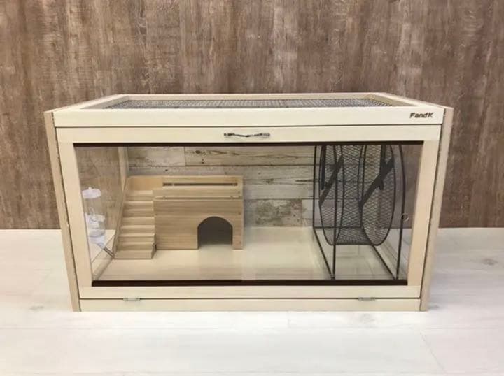 meeei様 FandK爬虫類木製ケージ ハリネズミ仕様 FandK 爬虫類木製