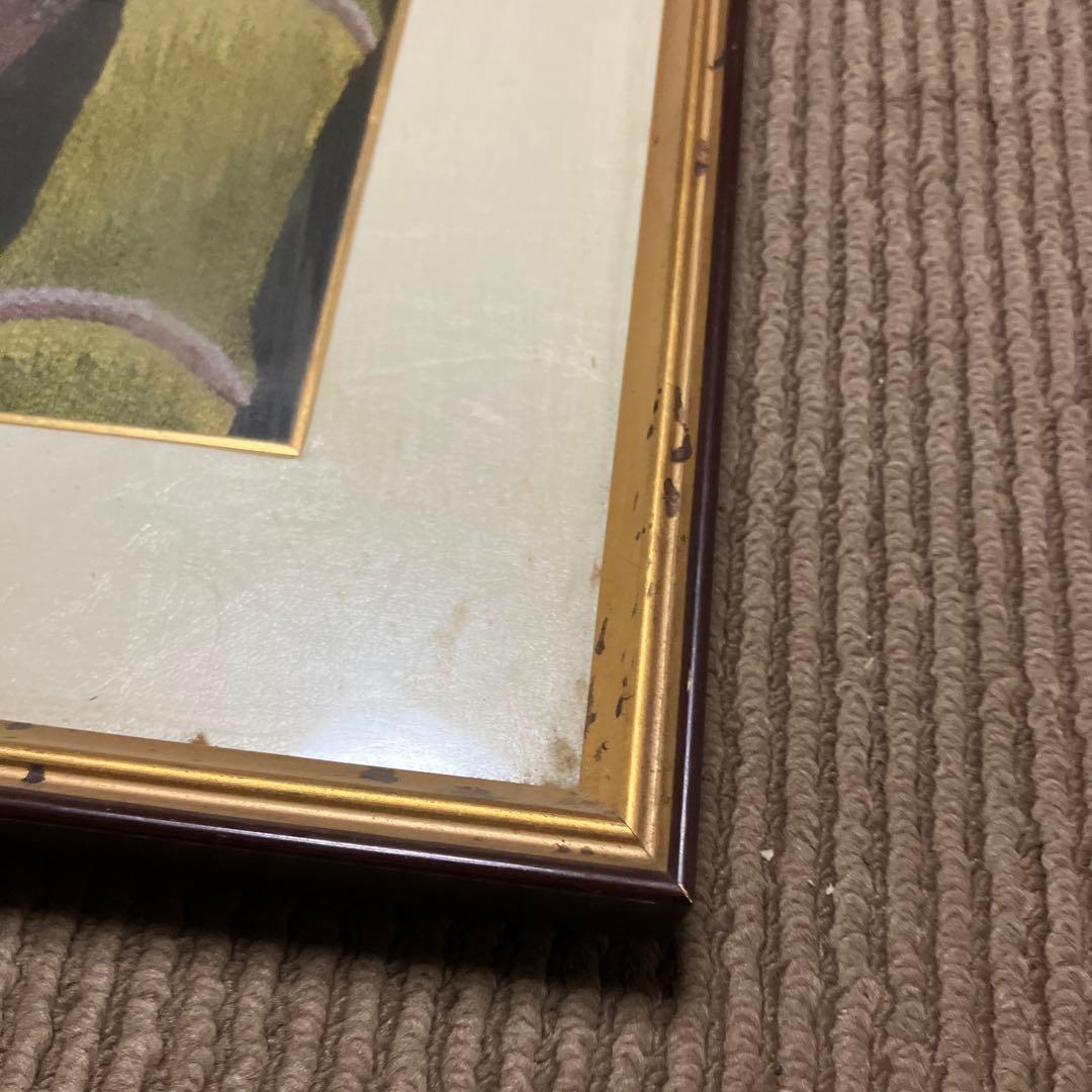 レトロ 糸の絵画 松鳩文化刺繍 虎 寅 トラ 竹林 絵画 芸術 美術 アート