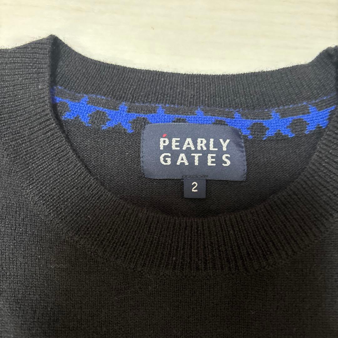 パーリーゲイツ　新品未使用　黒セーター