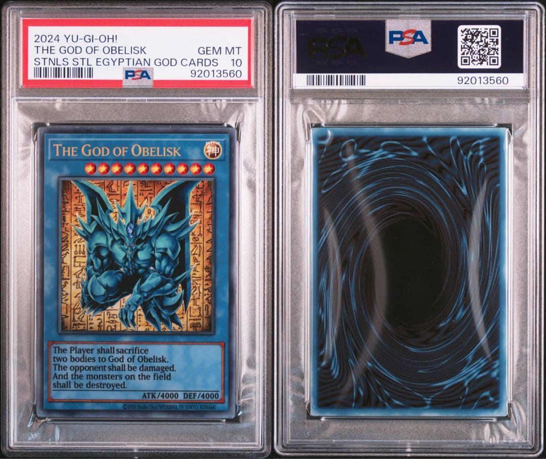 PSA10 日本生産版 オベリスクの巨神兵 メタルカード受注生産【遊戯王カード】