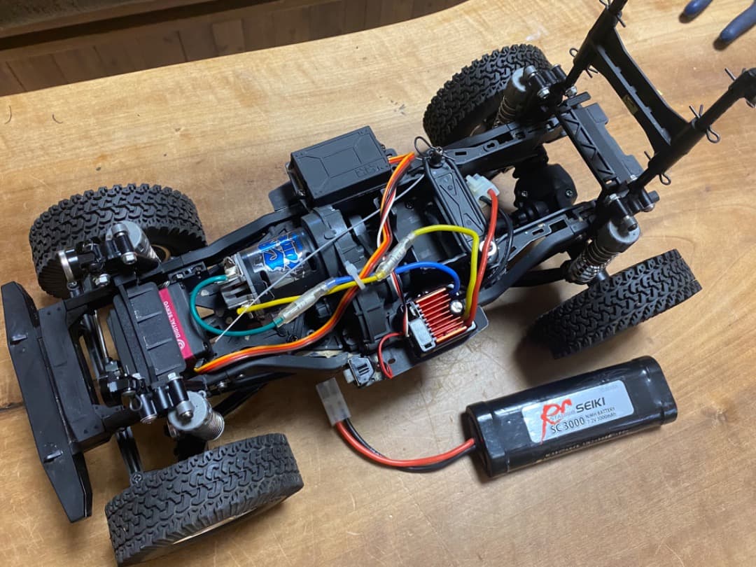 TAMIYA 1/10電動RC メルセデス・ベンツG500　CC-02シャーシ