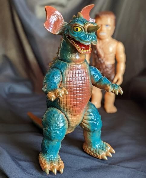 フランケンシュタイン＆バラゴン（マーミット）ソフビフィギュア2体