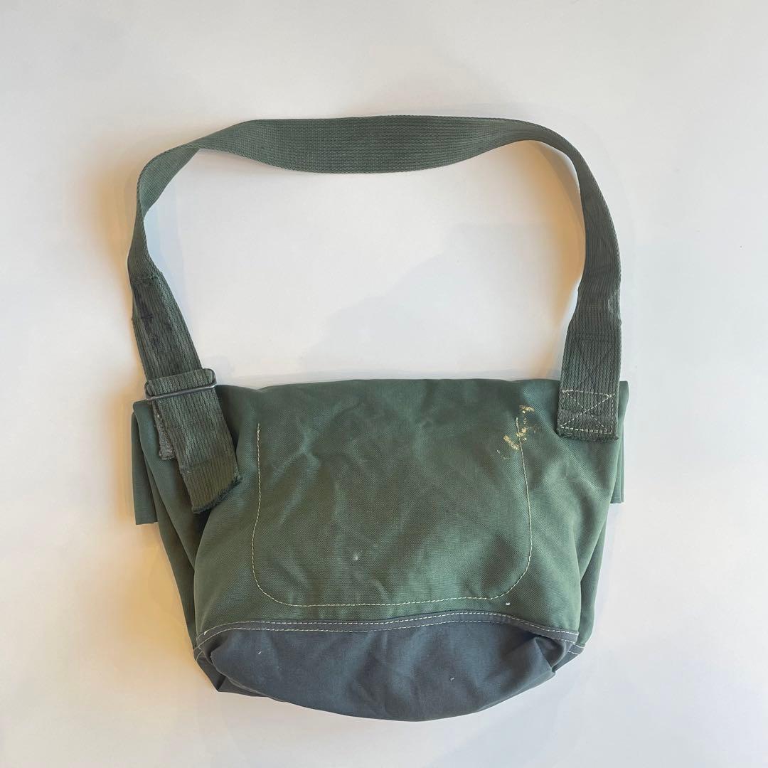 ビンテージ】ショルダーバッグ トートバッグ ミリタリー アメリカ軍80s