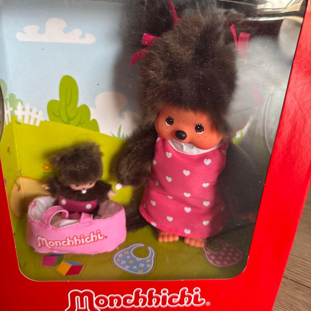 モンチッチ ベビチッチ 海外限定 ベビーベッドの中 新品 未開封