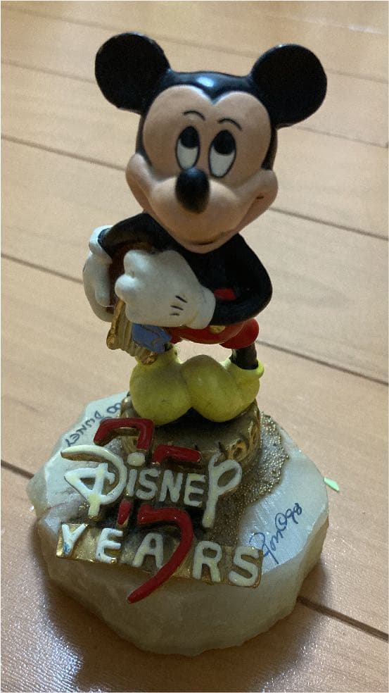 ディズニー 75周年 フィギュア ミッキーマウス