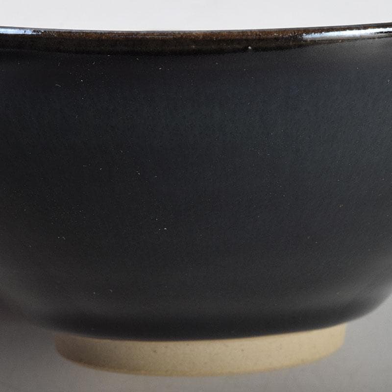 和食器　常滑焼　轍窯　久田重義作　天目組鉢　五客　共布共箱　V　R9221