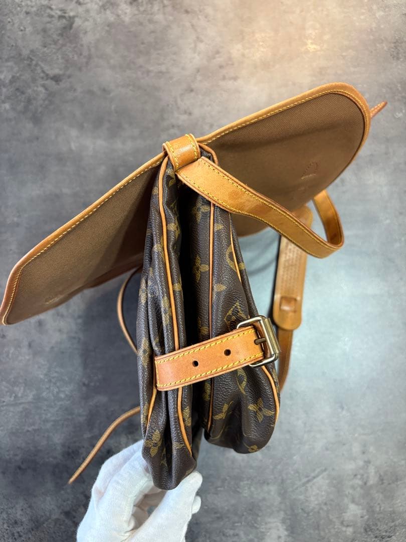 Louis Vuitton モノグラム ショルダーバッグソミュール　1997年
