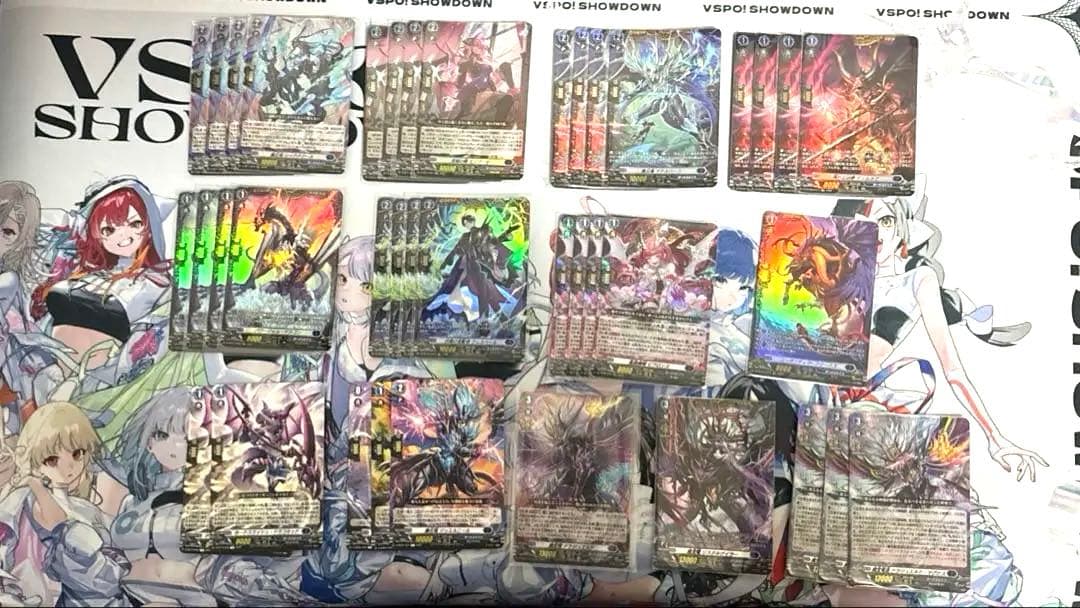 9/5まで　【ヴァンガード】ドラジュエルド　デッキ　+パーツ