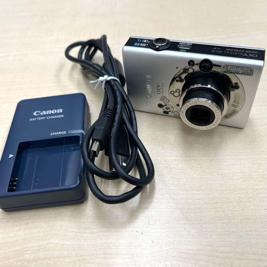 T】Canon デジカメ IXY DIGITAL 20IS ディズニーコラボ