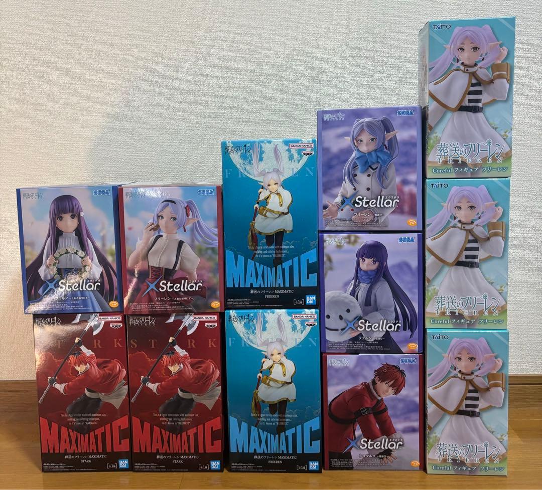 葬送のフリーレン プライズフィギュア 12個セット - メルカリ