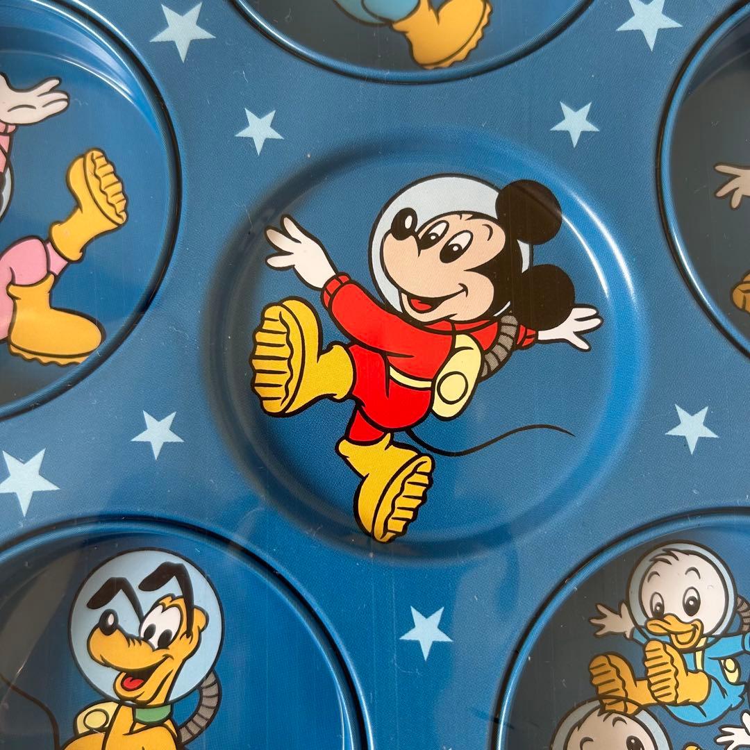 ディズニー❣️コップトレー　昭和レトロ　当時物　ウォルトディズニー　レア　ぶんぶく