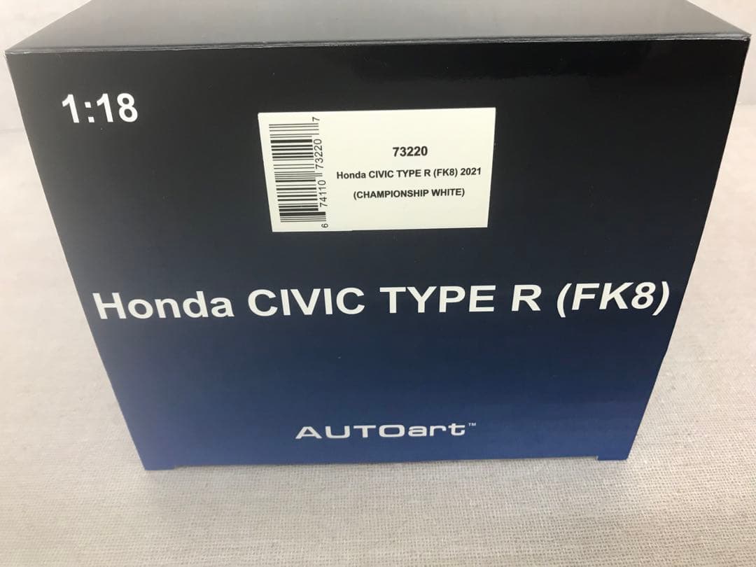 オートアート　1/18 シビックタイプR FK8
