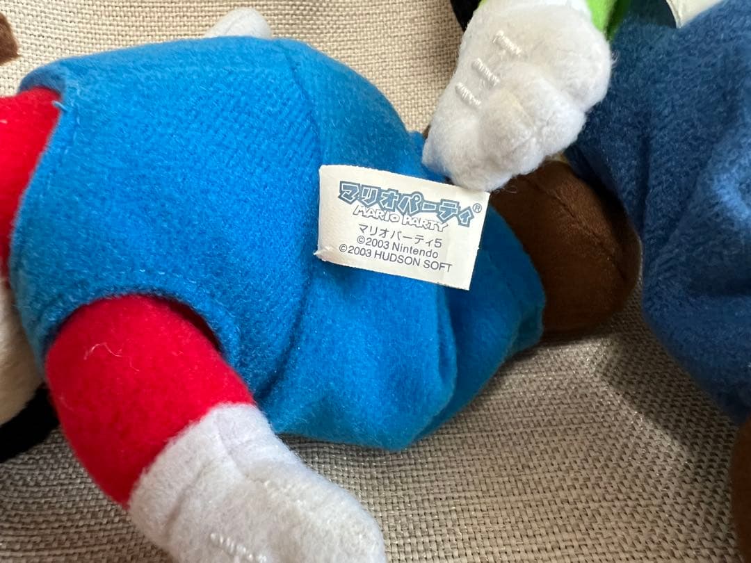 レア⭐︎マリオパーティー5 マリオ ルイージ ぬいぐるみ Nintendo 任天堂