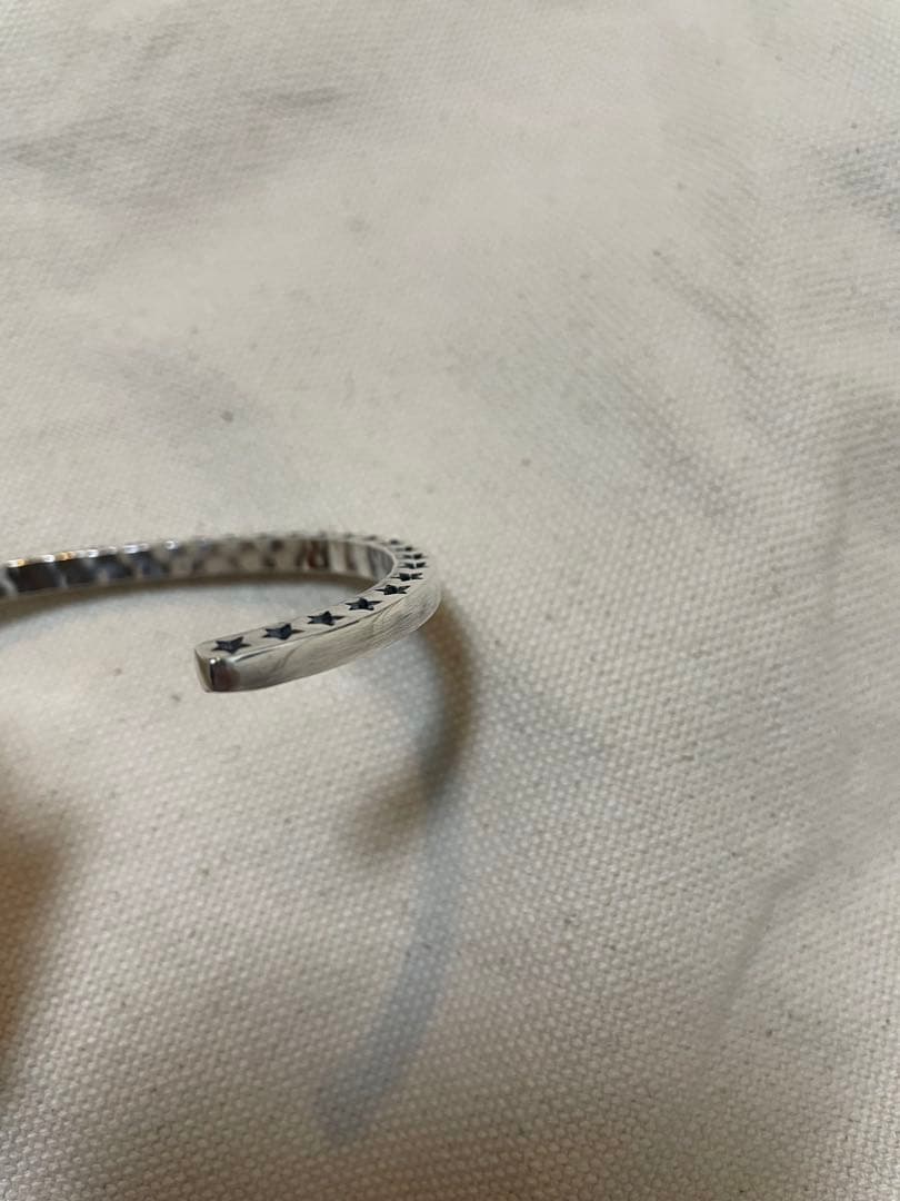 SUNSHINE REEVES BEAMS別注 スターリング スター バングル