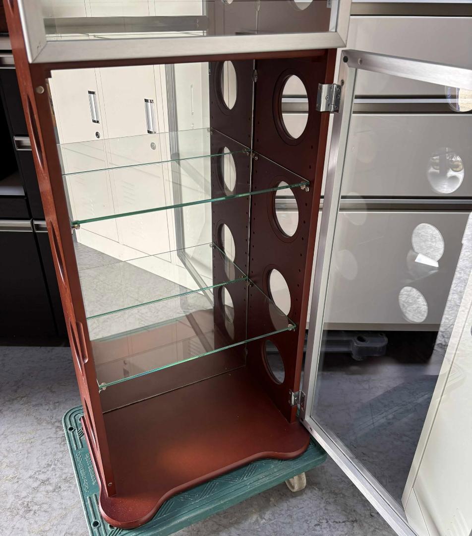 ra2005様専用 カルトーネコレクションケースガラスケースミラー付き幅41cm