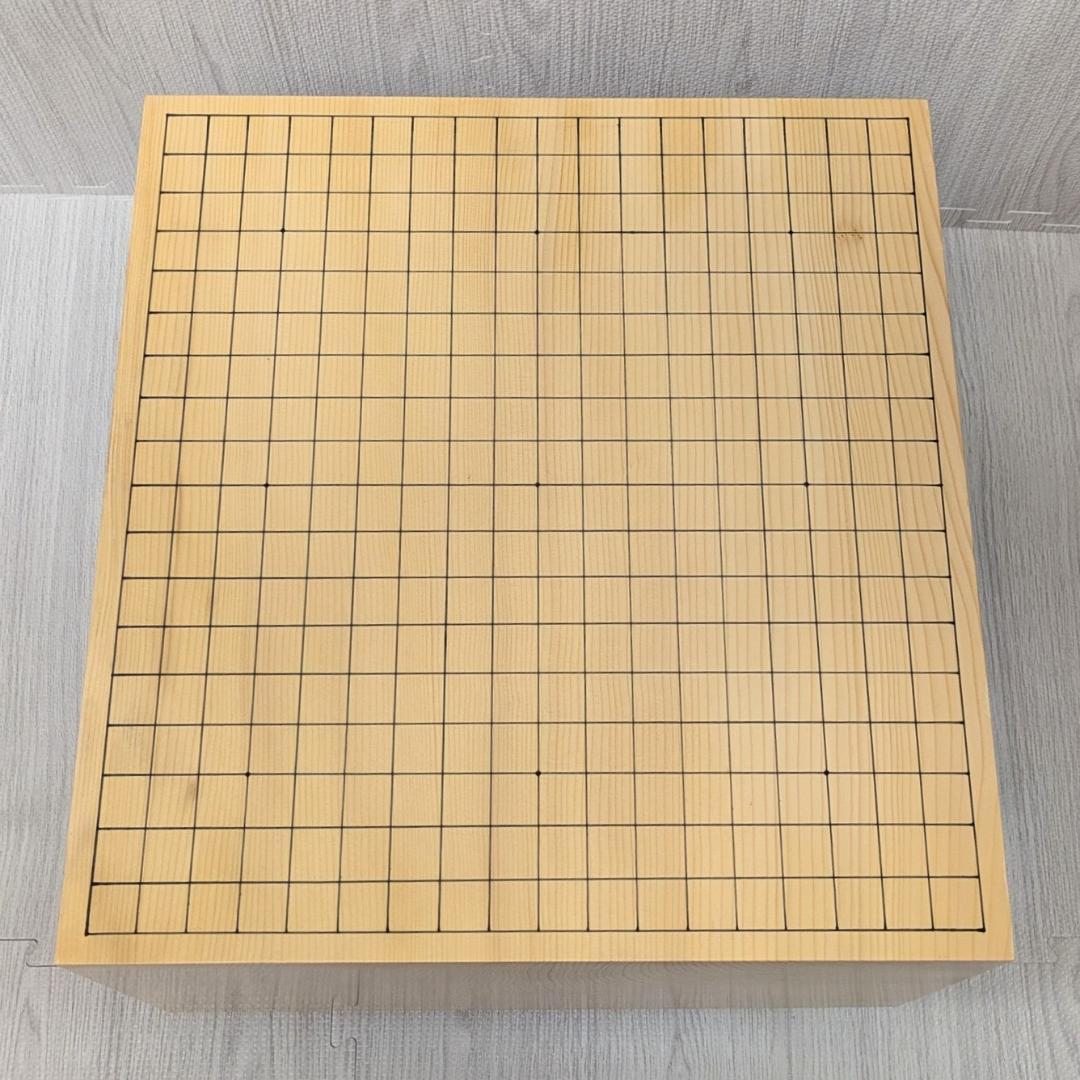 蛤碁石 40号 囲碁盤 碁笥 極厚 那智黒　8寸　たのメル便 へそ有り 脚付き