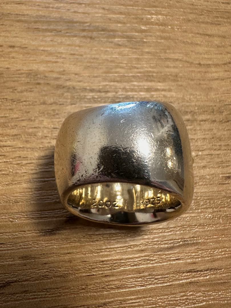 ルキ クロムハーツ クラシックオーバルクロスリング 22号