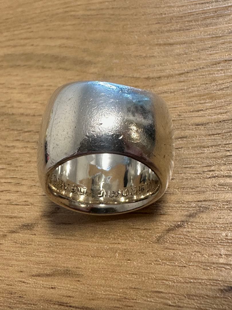 ルキ クロムハーツ クラシックオーバルクロスリング 22号