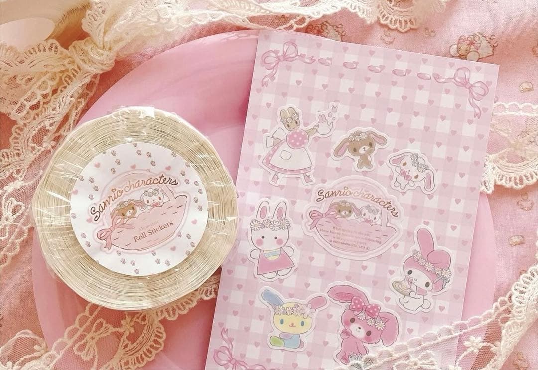 特別価格伊勢丹サンリオaromanticロールシールセット