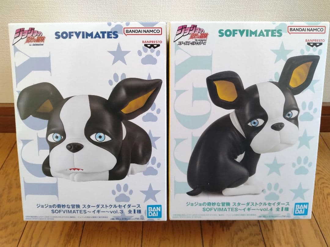 ジョジョの奇妙な冒険 イギー フィギュアエアぐるみスープボウルルームライト