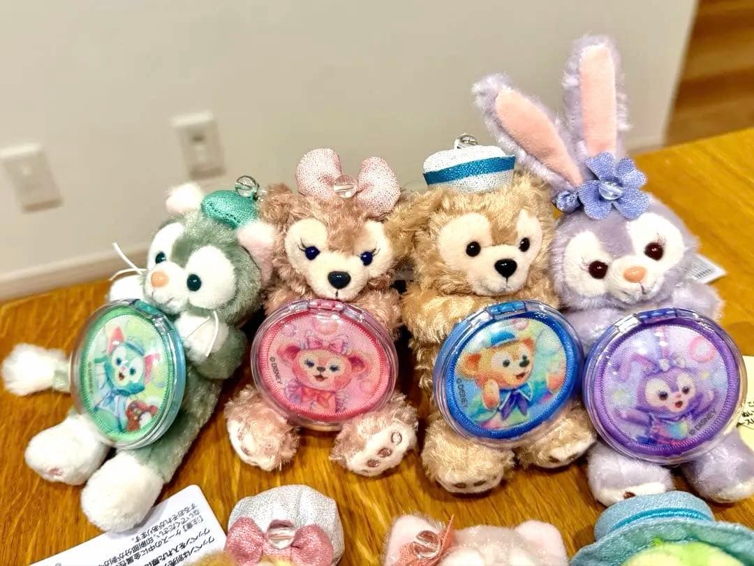 最終値下げ7種ワッペンセット カラフルハピネス　ぬいぐるみチャーム　コンプリート