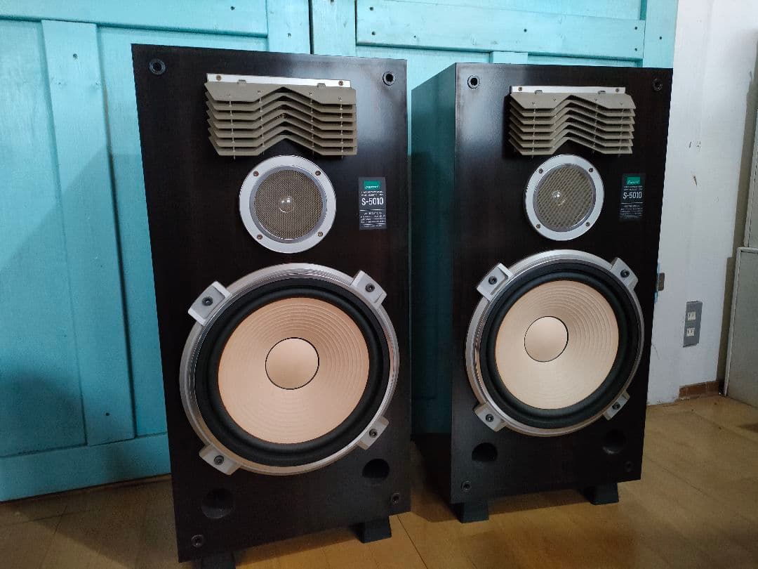 SANSUI◇3-Way スピーカー S-5010 ペア 動作品