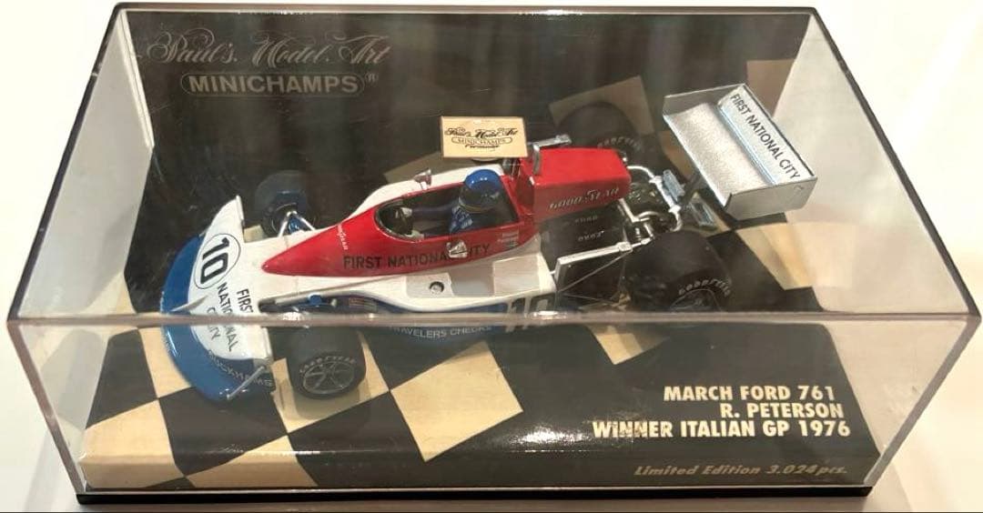 ミニチャンプス　F1 ミニカー　マーチ　ピータソン、ダナヒュー　セット　1/43