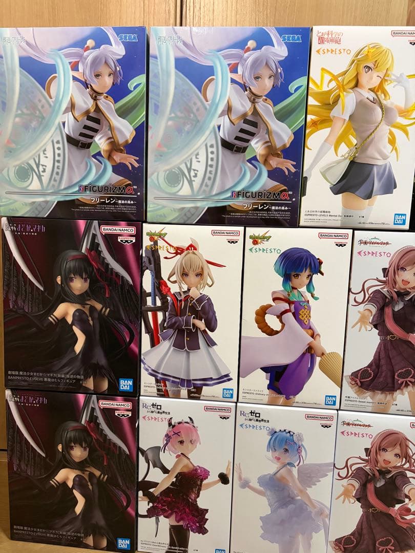 最新 プライズ フィギュア まとめ売り 箱 美少女フィギュア 23箱
