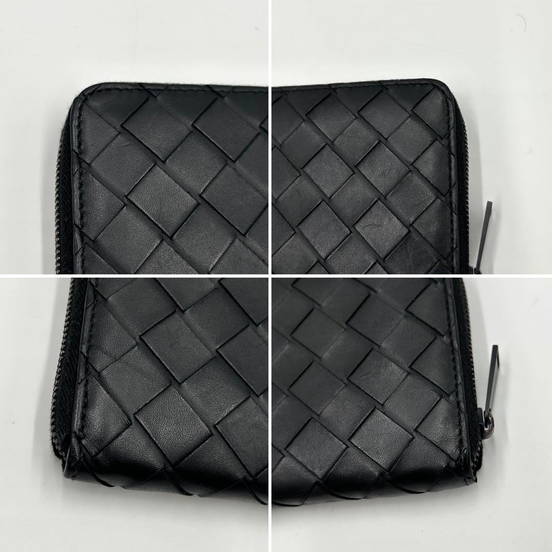 付属品完備 美品 ボッテガヴェネタ マキシイントレチャート 長財布