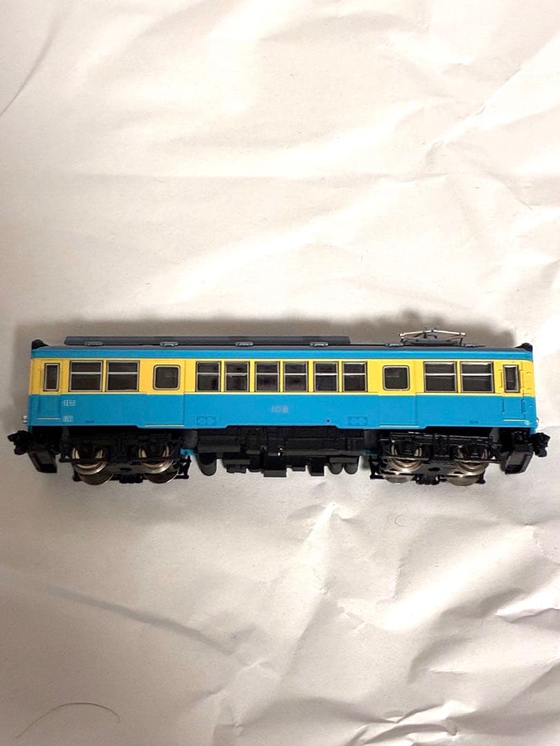 箱根登山鉄道 モハ2形 青塗装108号車 (M車) ライト点灯動力動作