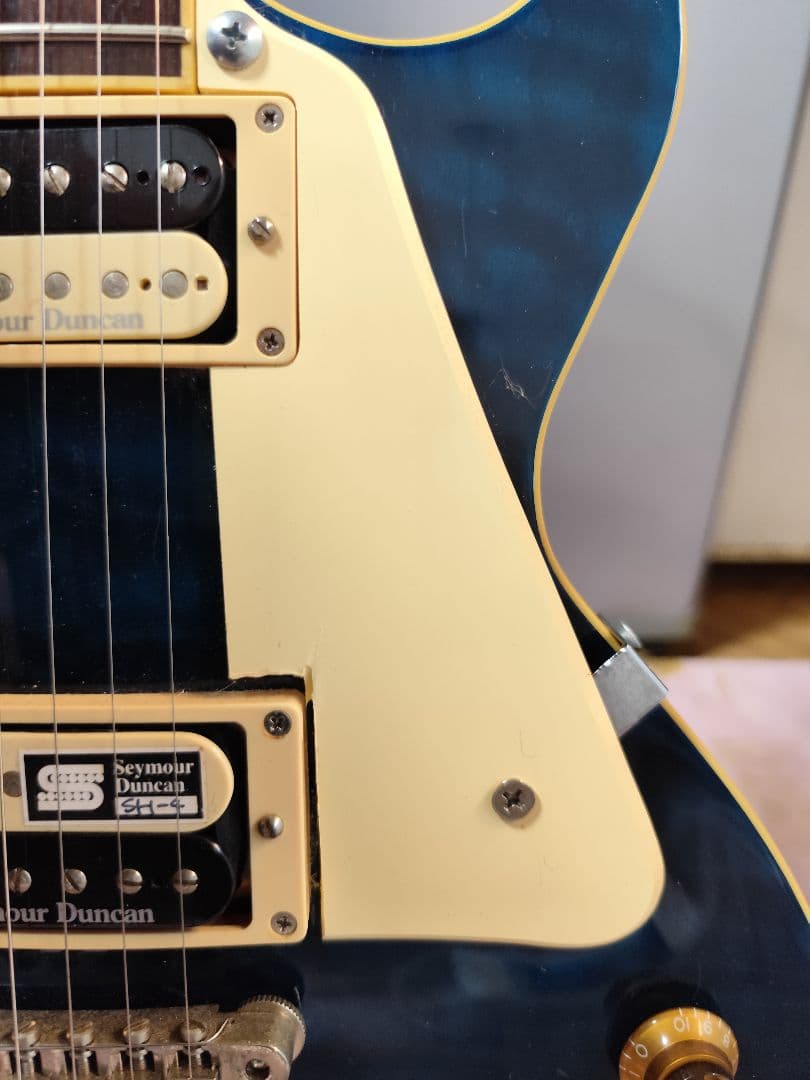 Edwardsレスポールエレキギター ブルー