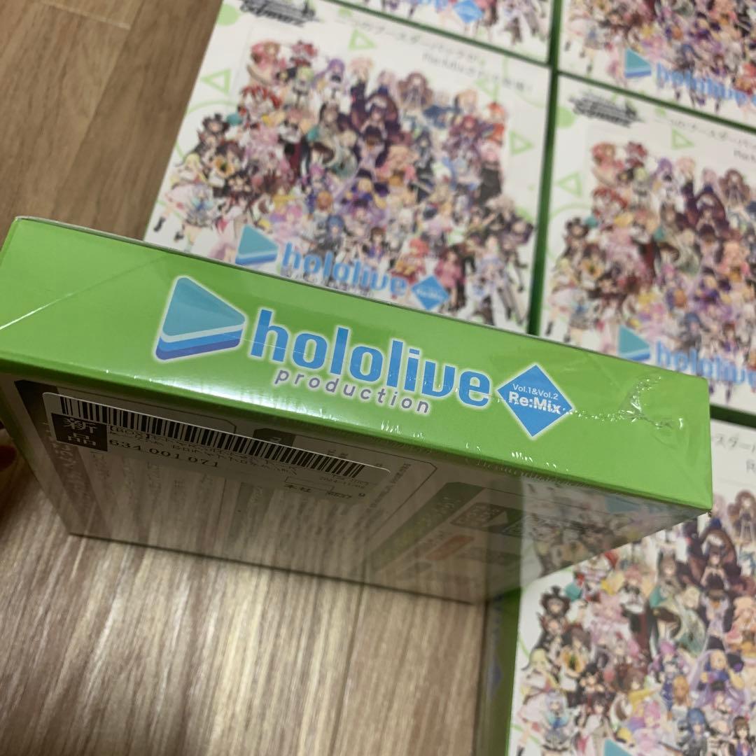ヴァイスシュヴァルツ　ホロライブ　vol.1&vol.2 6箱 シュリンク付き
