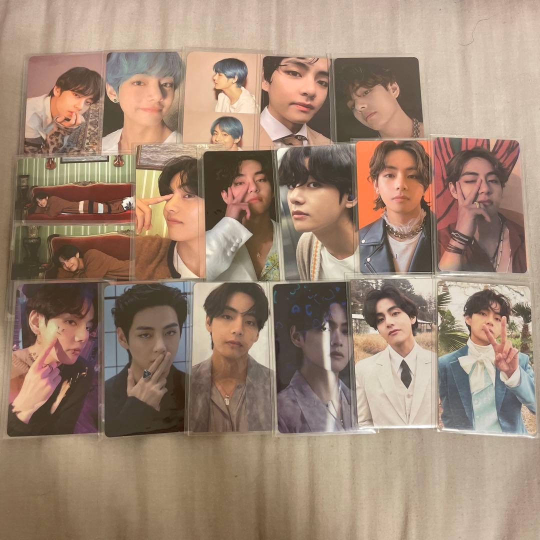 BTS V キムテヒョン トレカ まとめ売り - メルカリ BTS テヒョン過去