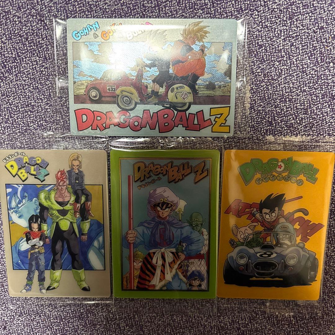 ドラゴンボールZ トレーディングカード 4枚セット - メルカリ