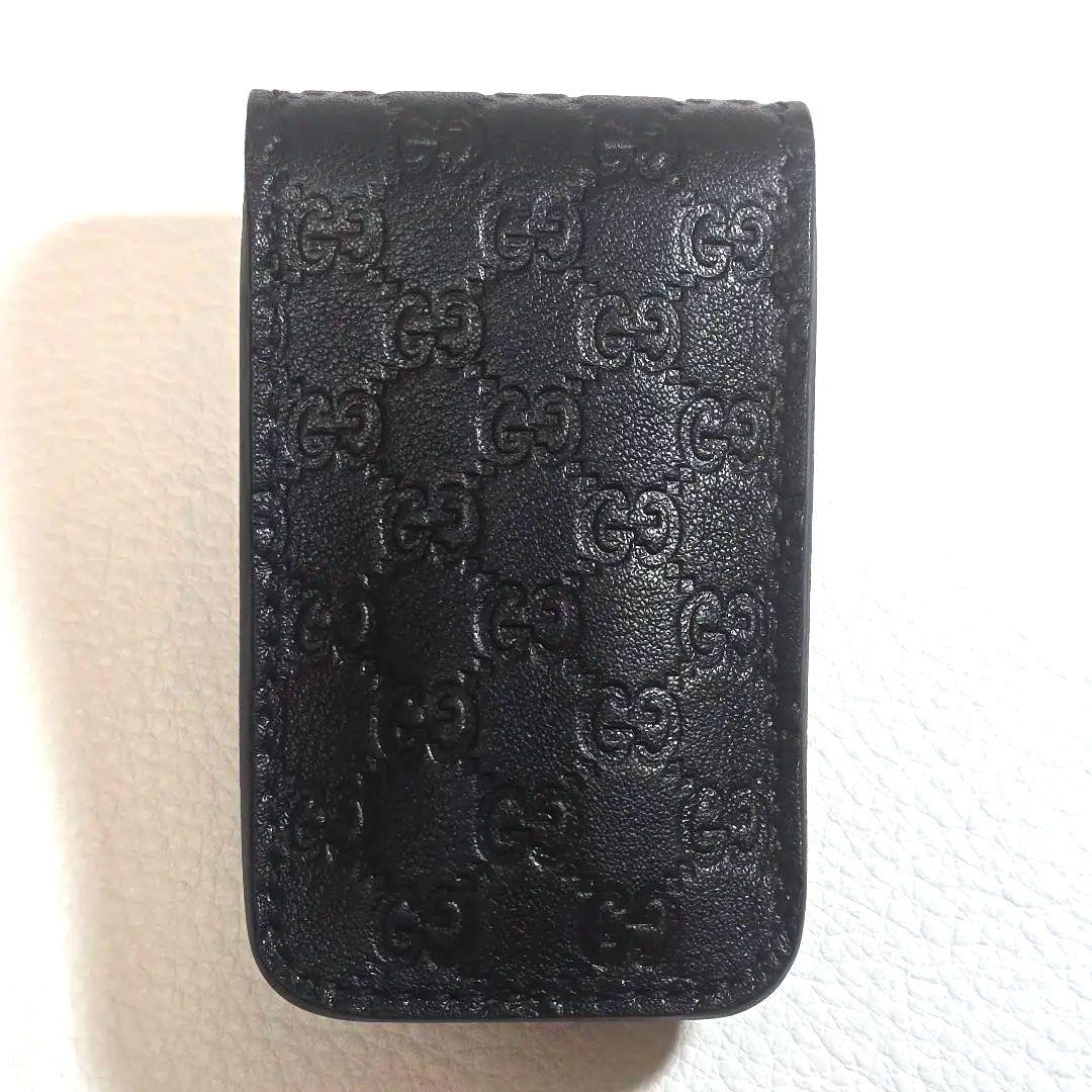 新品級】GUCCI グッチ シューホーン 靴べら 折畳み レザーケース GG柄