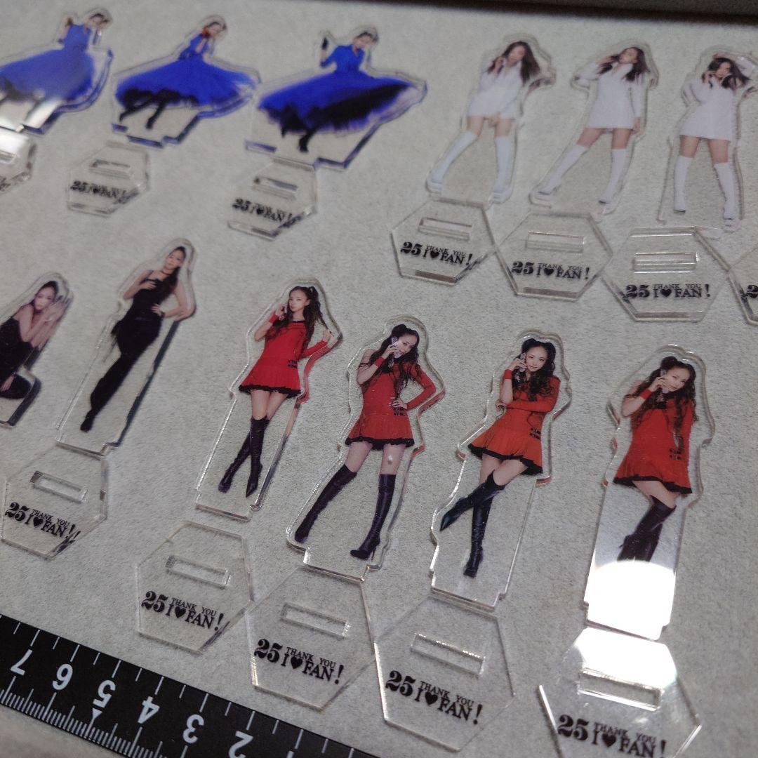 安室奈美恵 25th docomoシリーズ アクリルスタンド 16種 コンプ