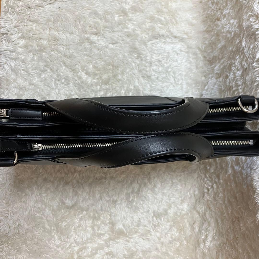 【美品】TRION ブリーフケース 2way ビジネスバッグ　キャリーオン3室