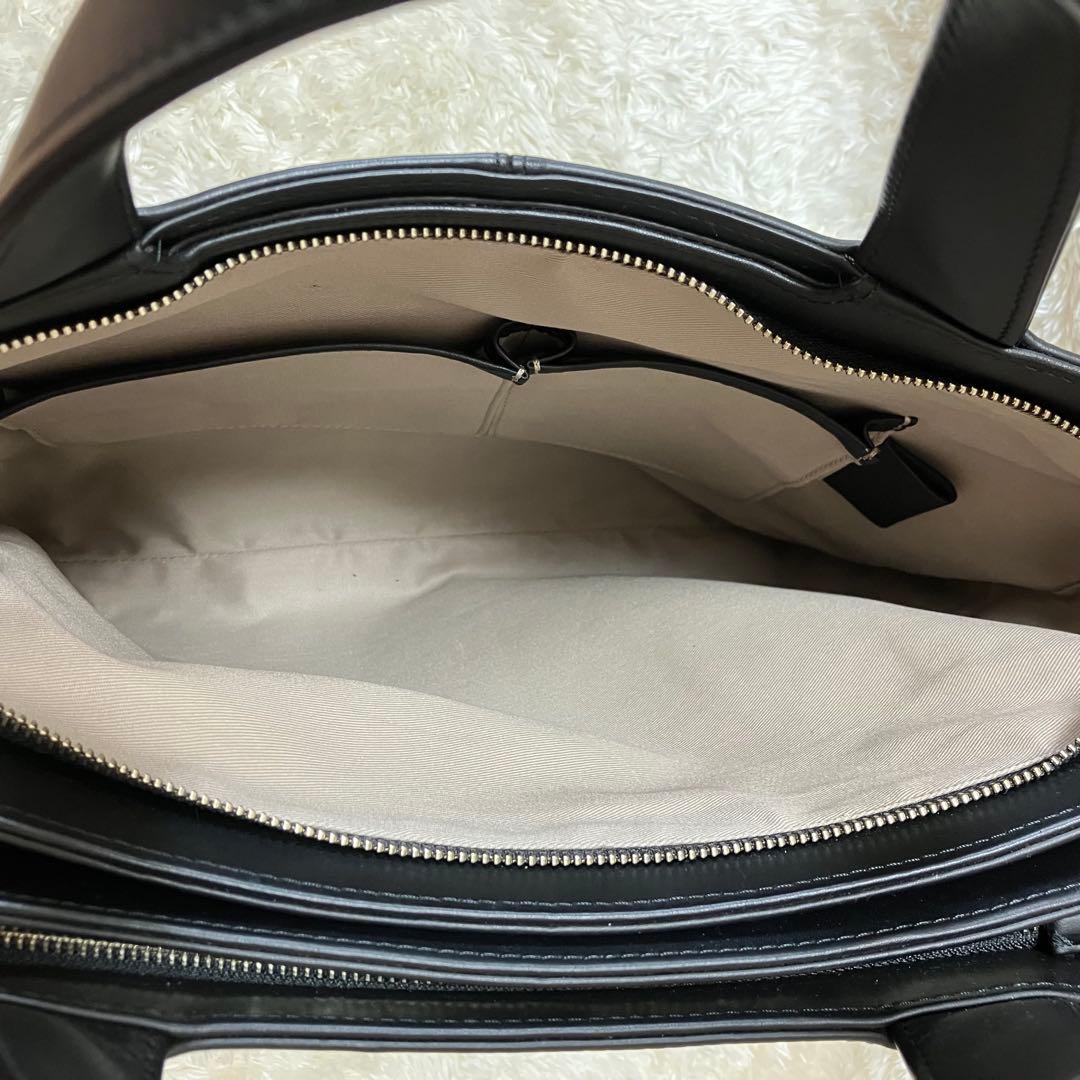 【美品】TRION ブリーフケース 2way ビジネスバッグ　キャリーオン3室