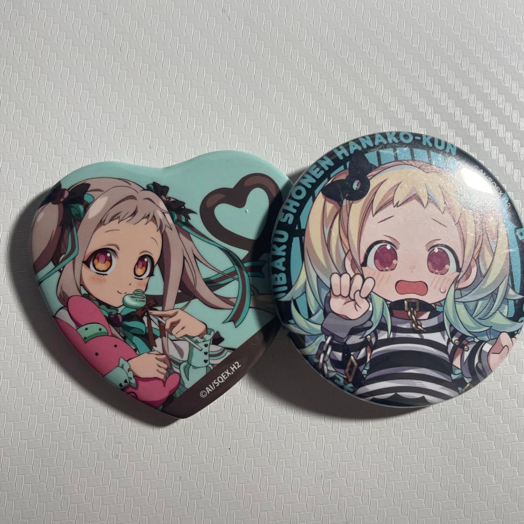 花子くん 缶バッジセット 2個 - メルカリ