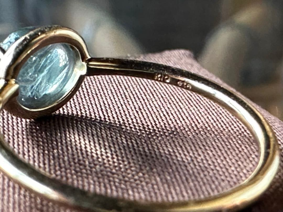 ete K10 フローライト リング