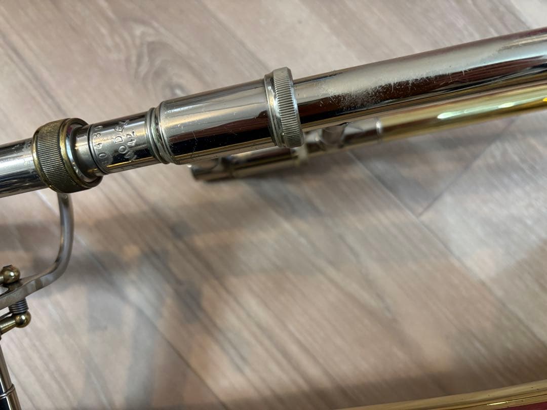 Bach 42 オープンラップF管付 テナーバストロンボーン 中古