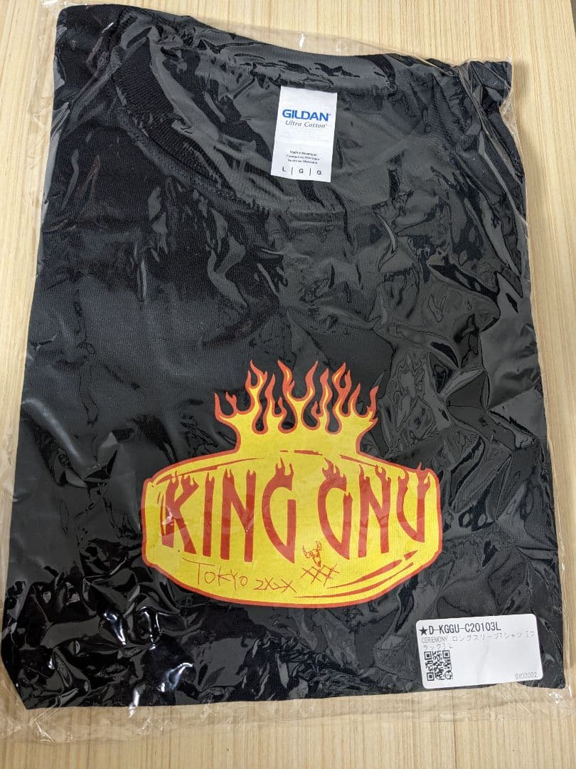 KING GNU CEREMONY ロンT 白 Lサイズ セレモニー KING GNU CEREMONY