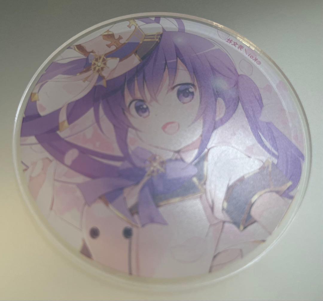 ごちうさ 連載10周年記念×グラッテ有償特典 アクリルコースター リゼ