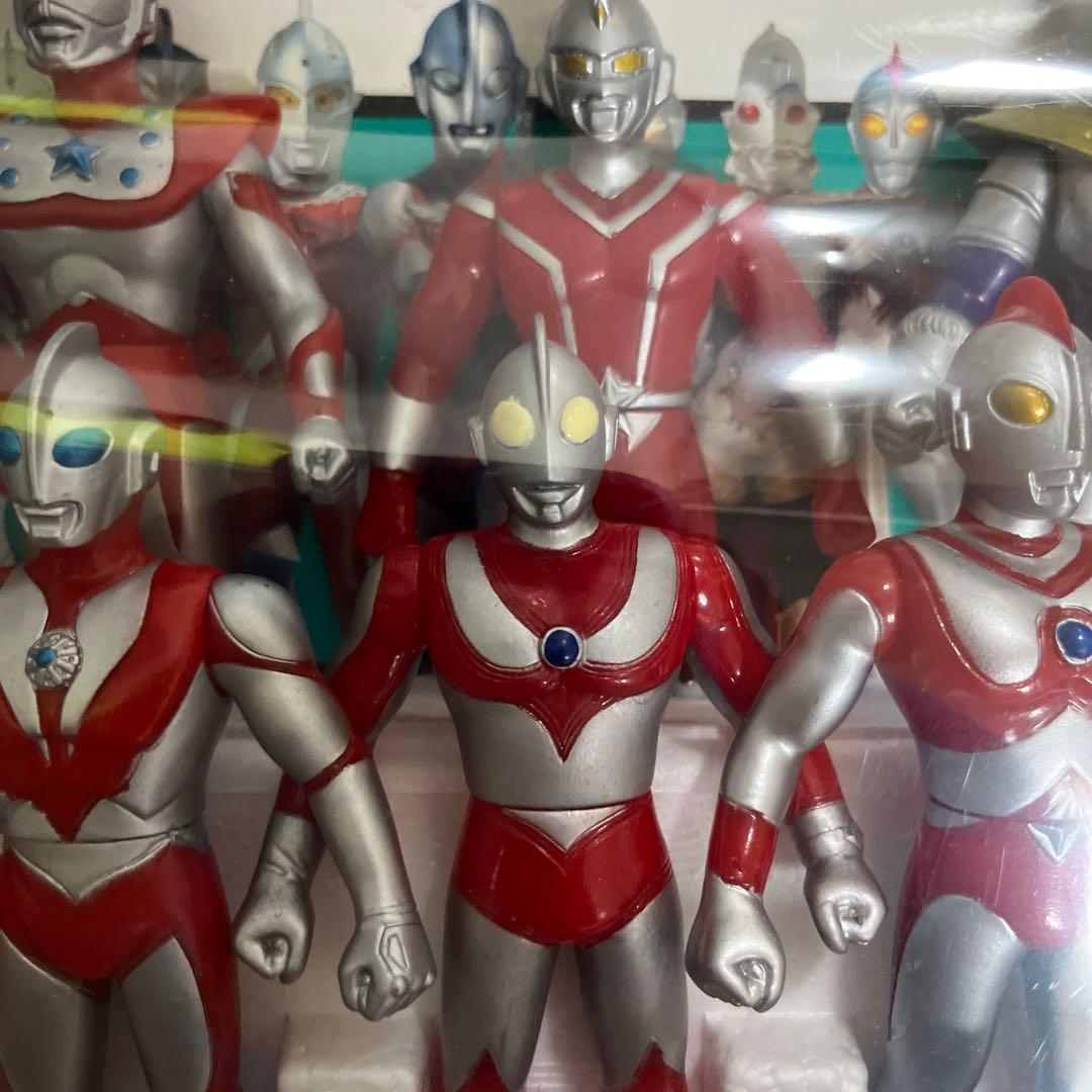 ⚠️レア　不滅のウルトラ戦士セット2 バンダイ　当時物　ソフビ