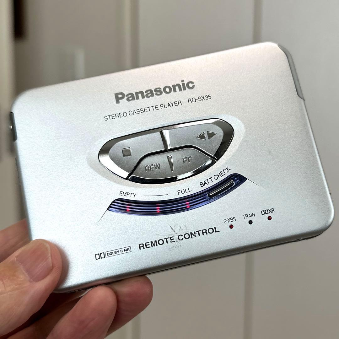 フルセットDE可動品】Panasonic カセットプレーヤー RQ-SX35
