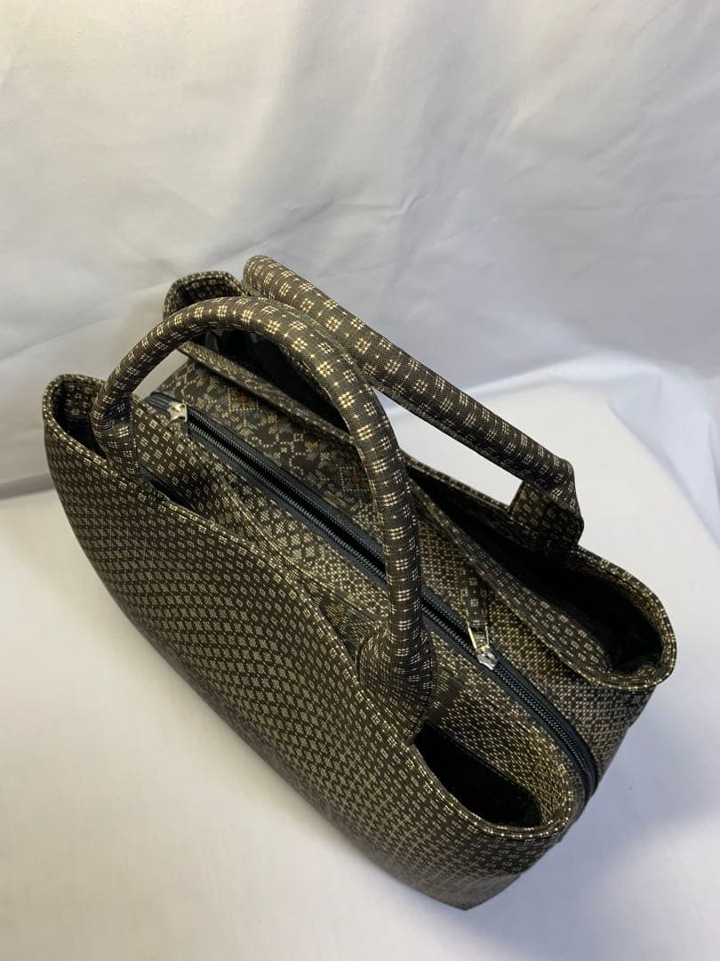 大島紬　バック