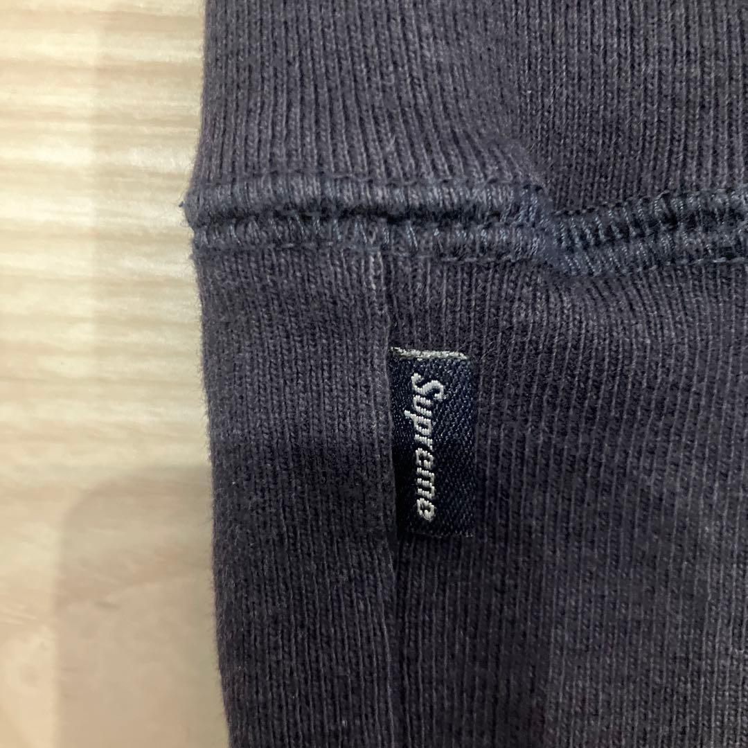 Supreme Sロゴ刺繍 パーカー