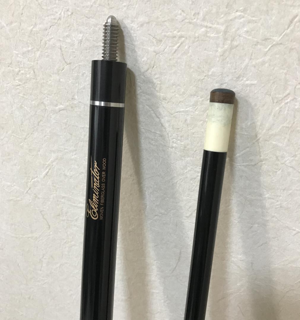 【美品】Eliminator エリミネーター ビリヤードキュー ブラック ケース