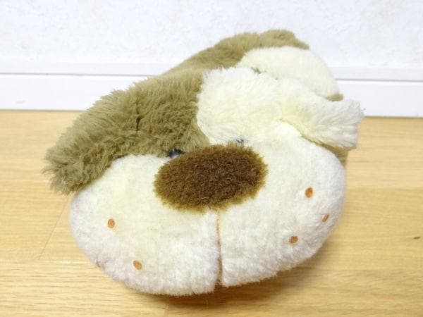 80年代 ビンテージ バンダイ プチアムール イヌ 犬 ぬいぐるみ 昭和 当時物